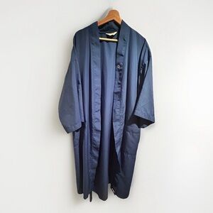 Vintage (80s) Christian Dior Men's Royal Blue Thin Robe